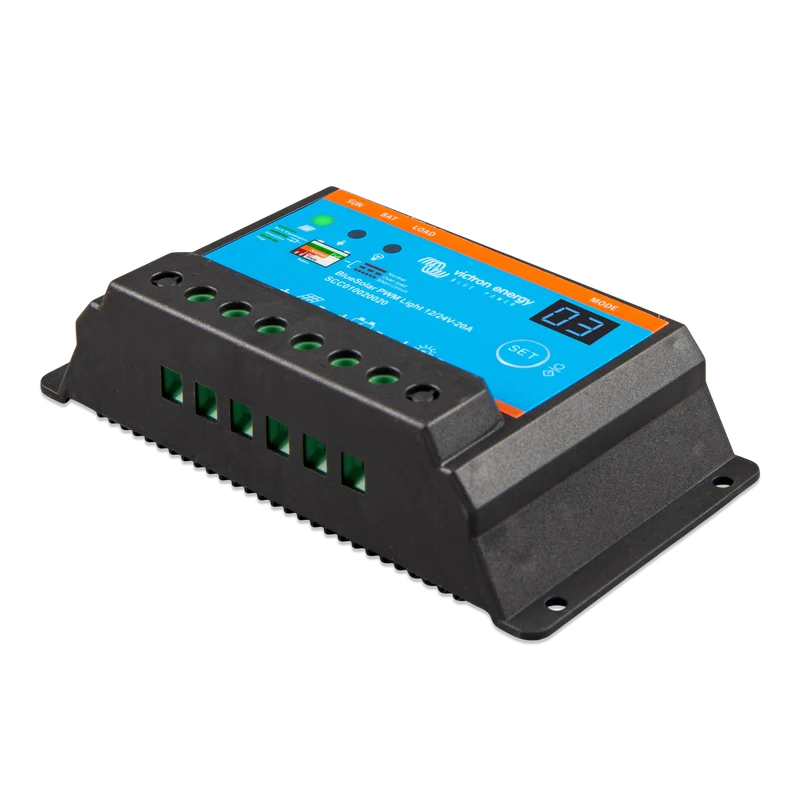 Victron Energy BlueSolar PWM-Light Charge Controller 12/24V-20A