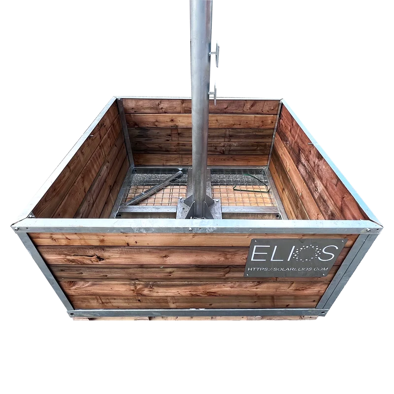 Elios Basket 4 for Elios Arbora P4 Pole Post | To Fill with Rocks