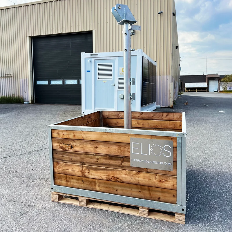 Elios Basket 4 for Elios Arbora P4 Pole Post | To Fill with Rocks