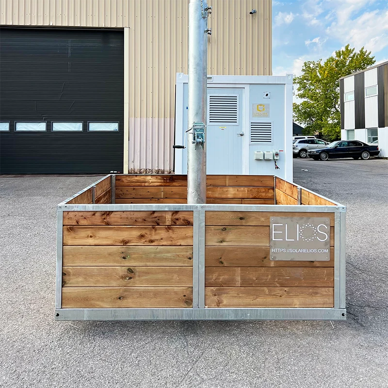 Elios Basket 8 Panel Post for Elios Arbora P8 | To Fill with Rocks