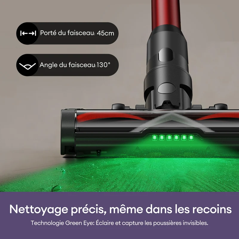 Ultenic U18 PowerPro Aspirateur Balai Sans Fil