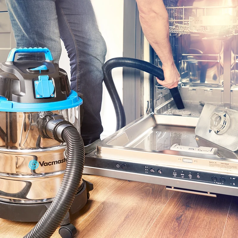 Vacmaster Multi 20 PTO Stainless Steel | Wet & Dry Vacuum Cleaner