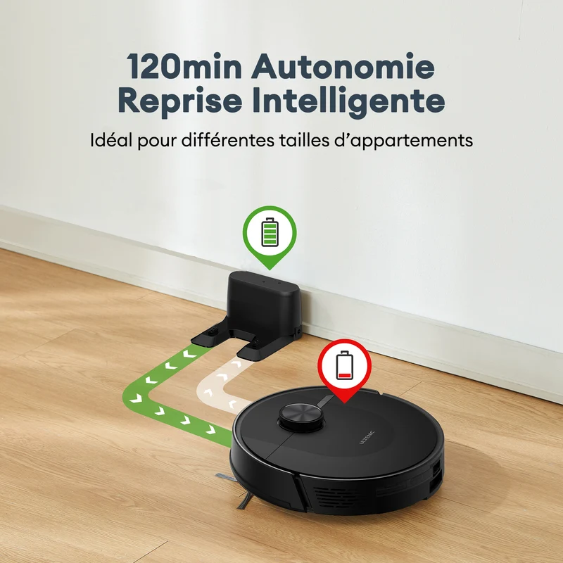 Ultenic D10 Robot Aspirateur Laveur
