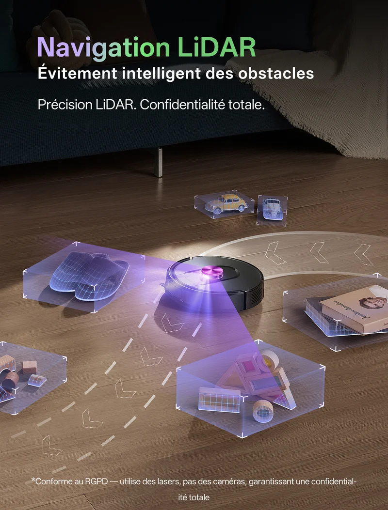 Vactidy & Vexilar | Cleanova W15 Robot Aspirateur Laveur