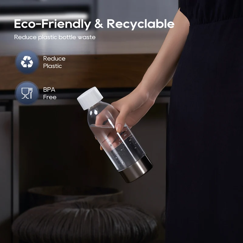 Original Sparkling Water Bottle for Matrix S9 Cold Sparkling Water Maker