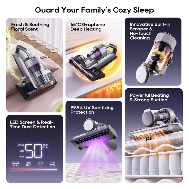 BX8 Pro Bed Vacuum Cleaner