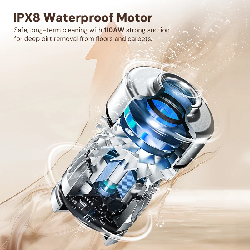 PW11 Pro Max 2026 5-in-1 Cordless Wet & Dry Vacuum Cleaner
