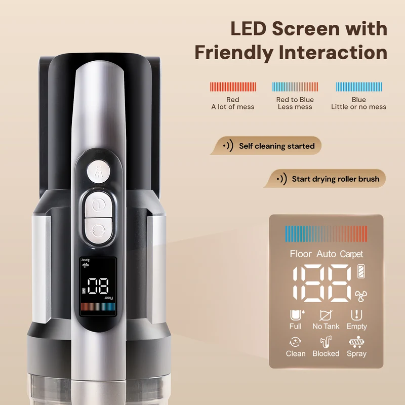 PW11 Pro Max 2026 5-in-1 Cordless Wet & Dry Vacuum Cleaner