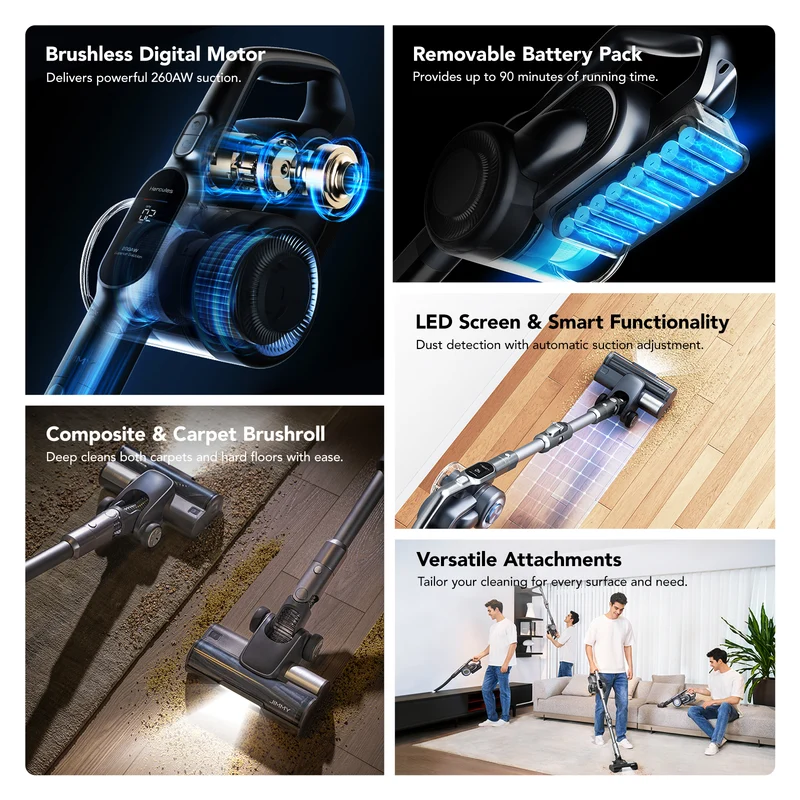 H11 Pro Cordless Stick Vacuum Cleaner