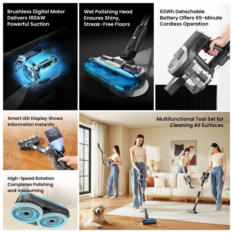 JV9 Pro Aqua Cordless Vacuum Cleaner
