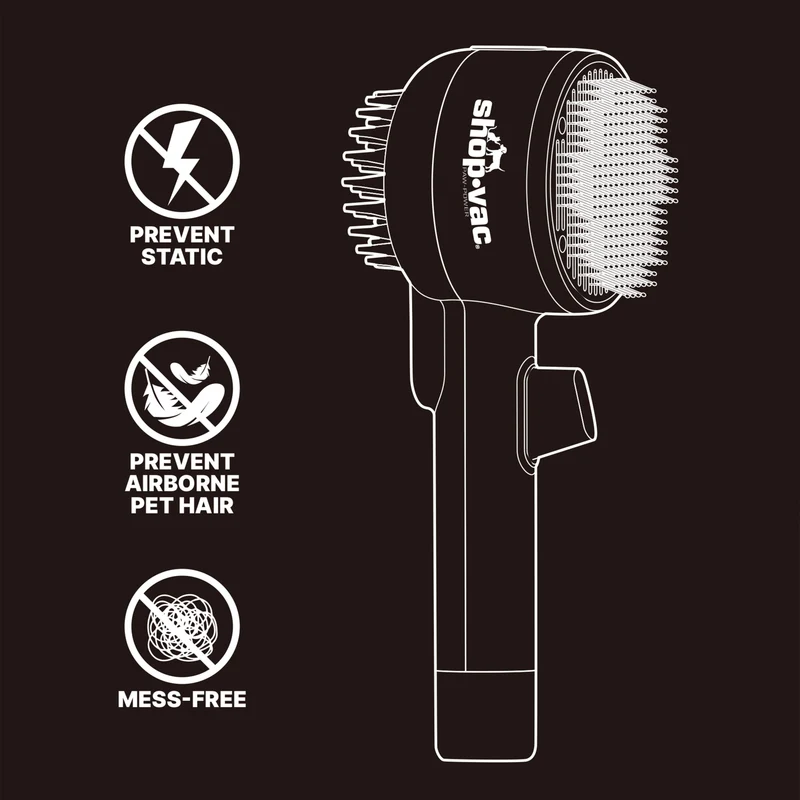 Shop-Vac® 2-In-1 Pet Brush