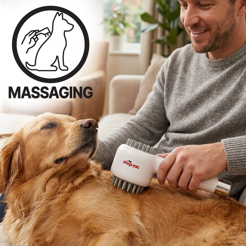 Shop-Vac® 2-In-1 Pet Brush