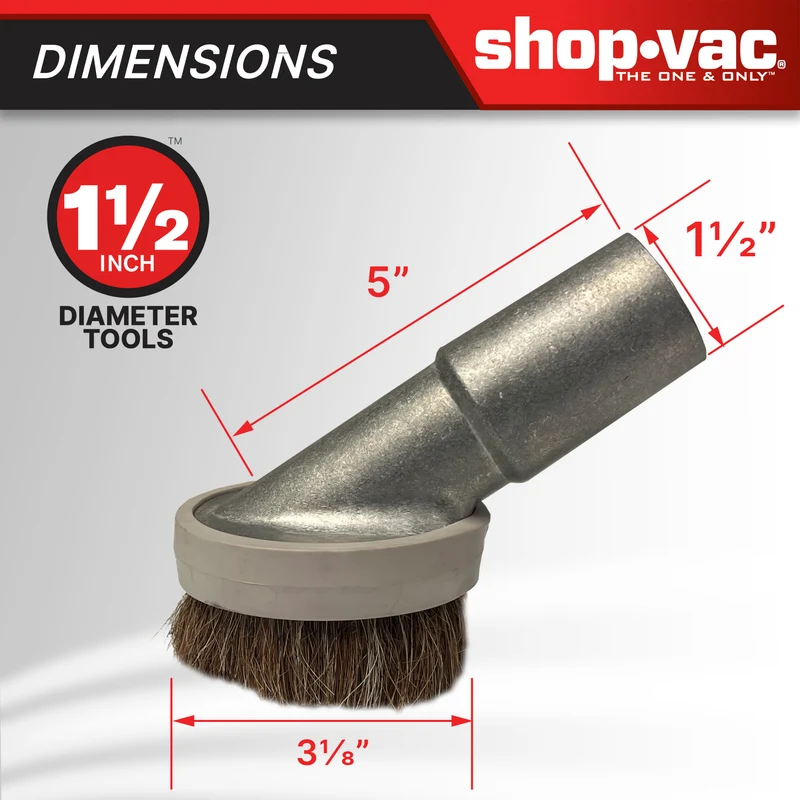 Shop-Vac®1.5 Inch Metal Round Brush