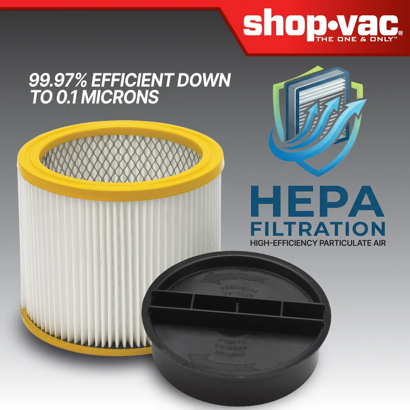 Shop-Vac® Abrasion Resistant HEPA Cartridge Filter