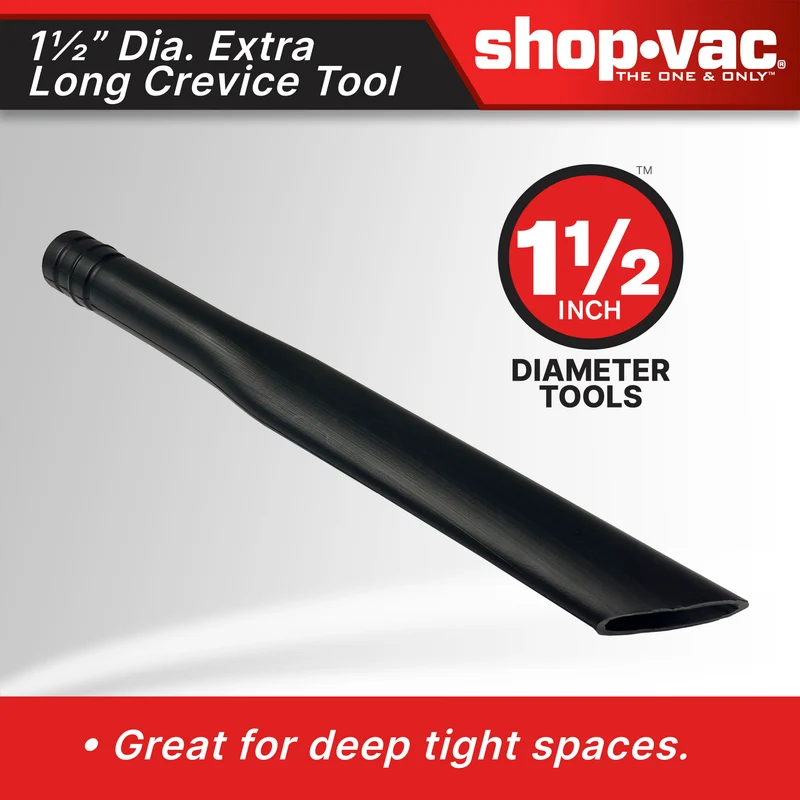 Shop-Vac® 1.5 Inch Extra Long Crevice Tool