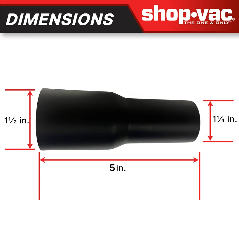 Shop-Vac® 1-1/4" to 1-1/2" Diameter Conversion Adapter