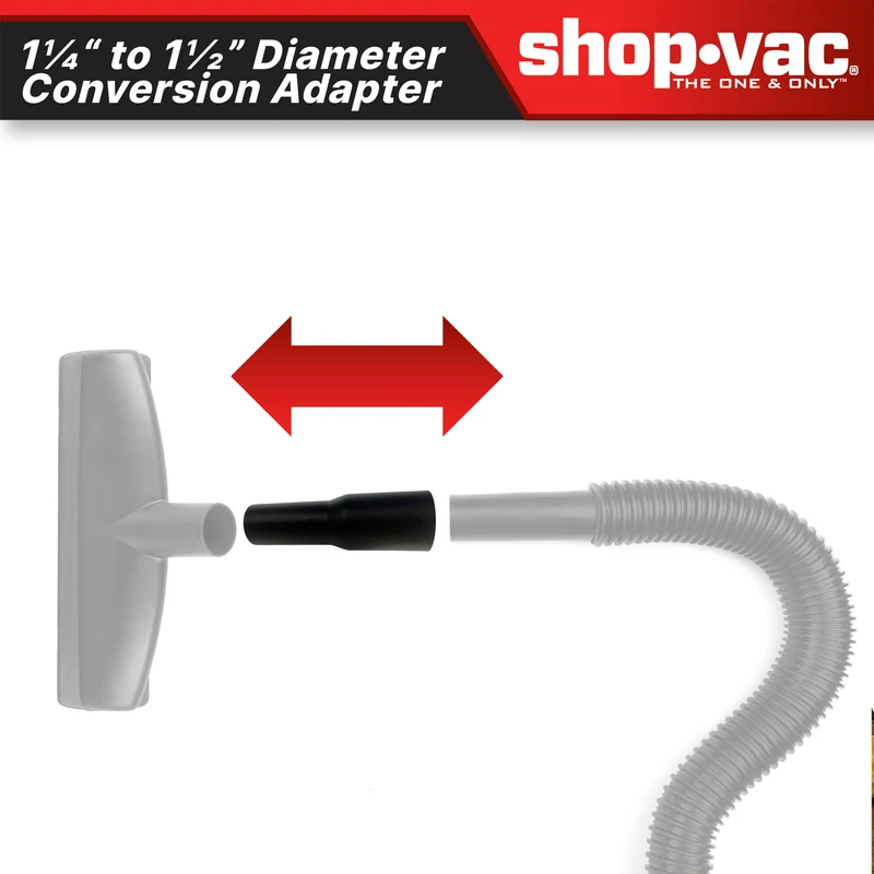 Shop-Vac® 1-1/4" to 1-1/2" Diameter Conversion Adapter