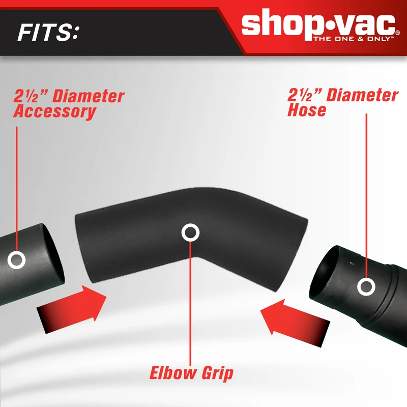 Shop-Vac® 2.5 Inch Elbow Grip