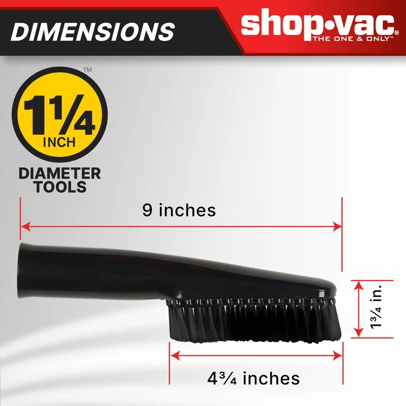 Shop-Vac® 1.25 Inch Auto Brush
