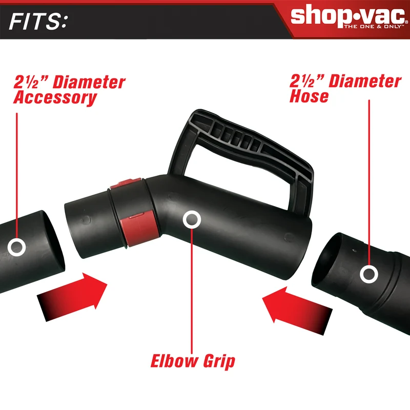 Shop-Vac® 2.5 Inch Elbow Grip