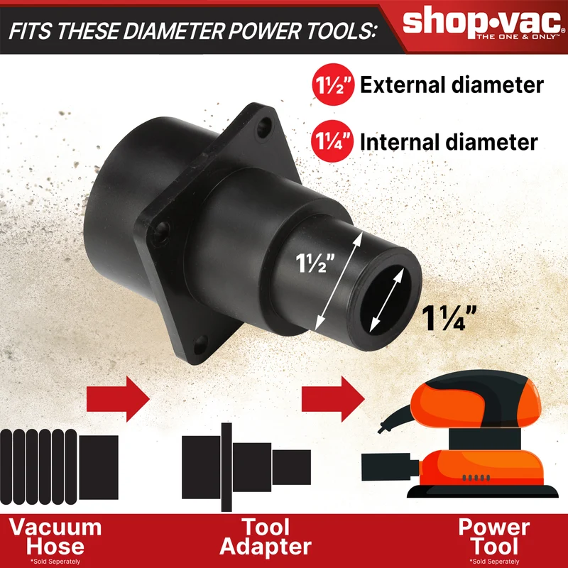 Shop-Vac® Universal Adapter