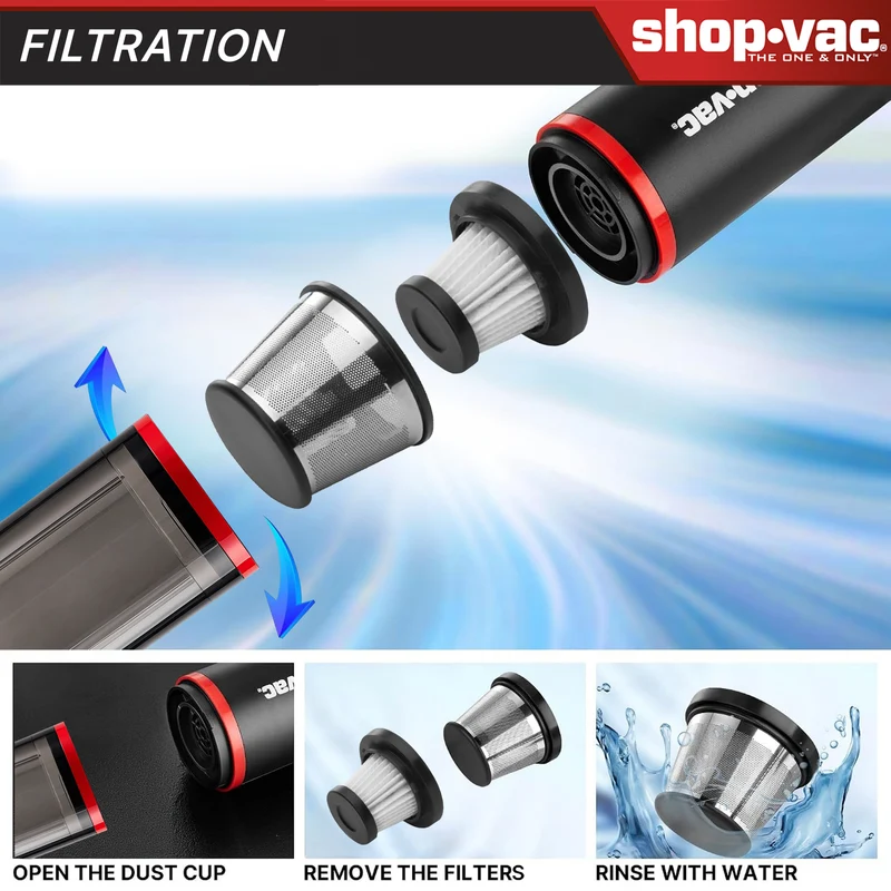 Shop-Vac® Cordless Mini Car Vacuum