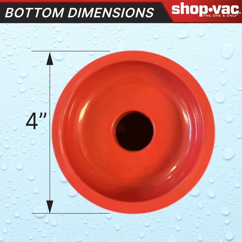 Shop-Vac® Drain Plunger Attachment