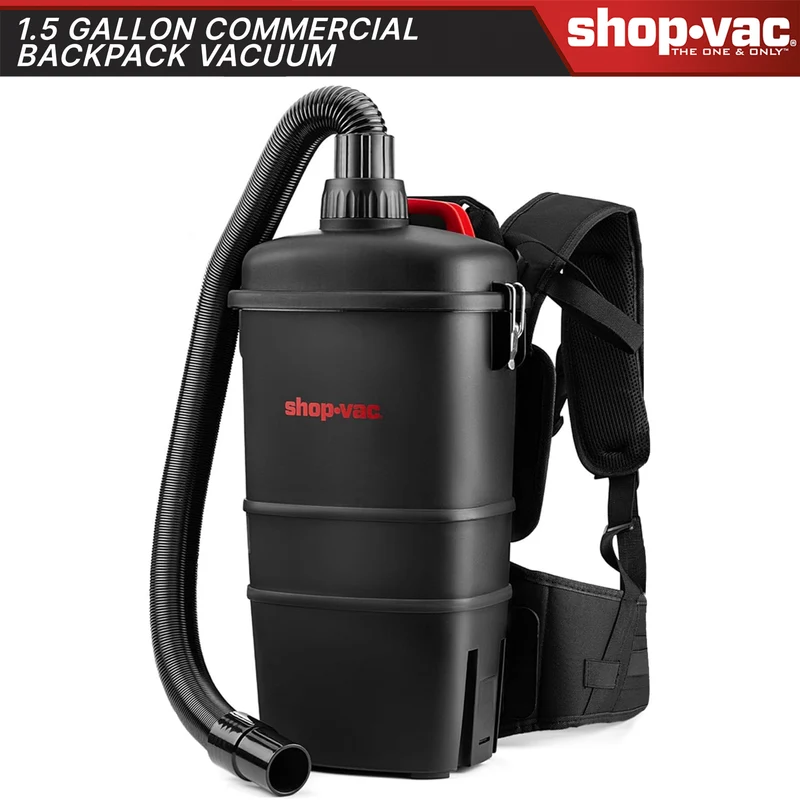 Shop-Vac® Commercial 1.5 Gallon Backpack Vacuum