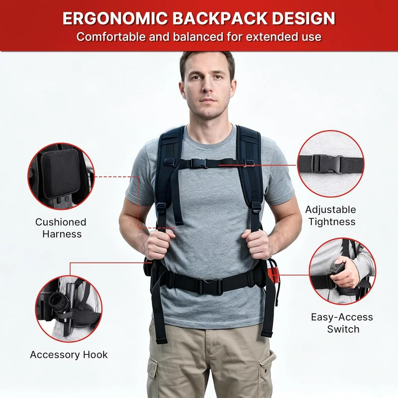 Shop-Vac® Commercial 1.5 Gallon Backpack Vacuum