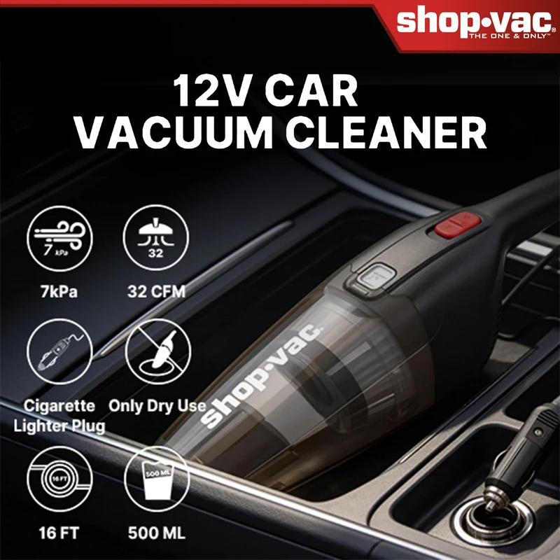 Shop-Vac® 12V Handheld Car Vacuum