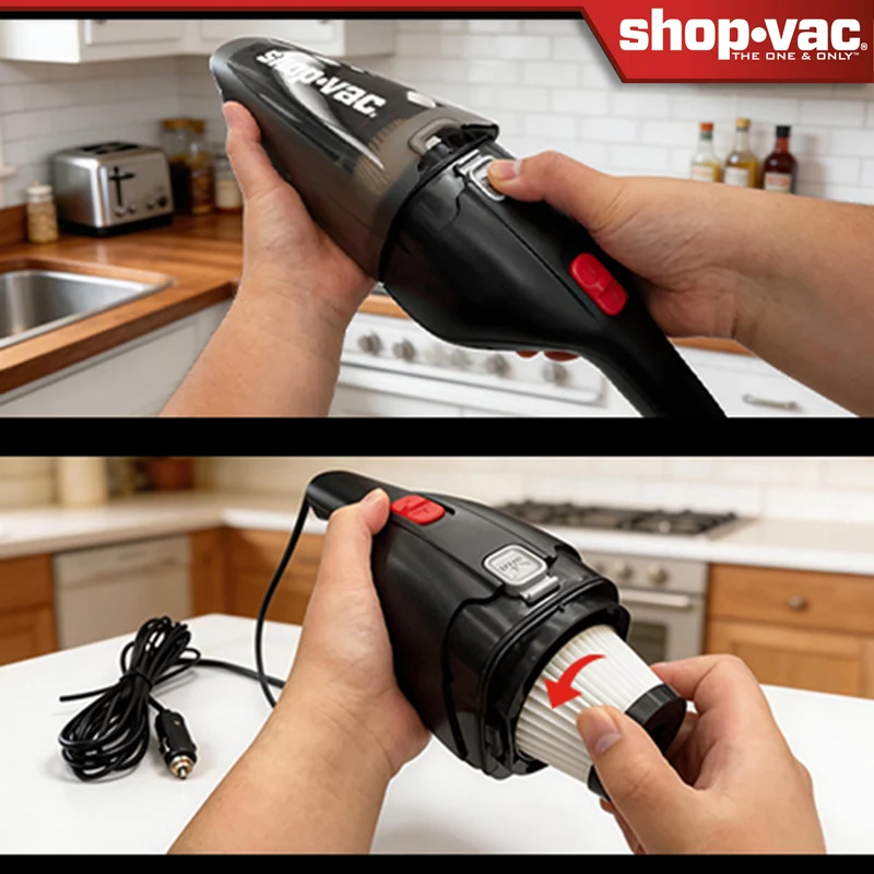Shop-Vac® 12V Handheld Car Vacuum
