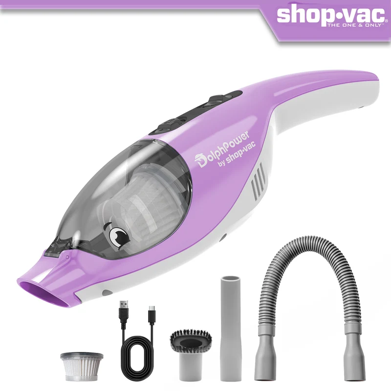Shop-Vac® DolphPower Cordless Handheld Vacuum - Purple