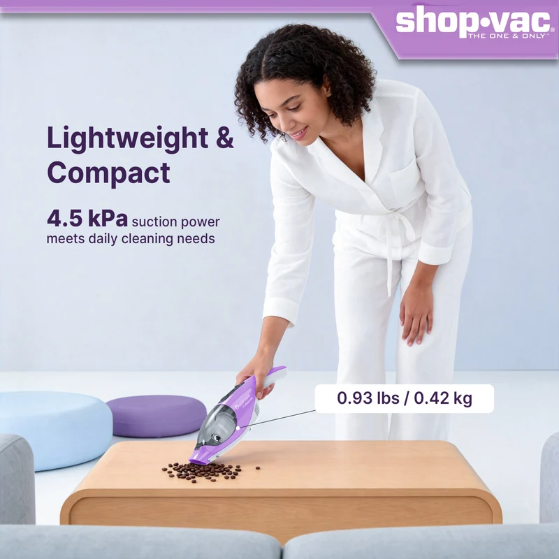 Shop-Vac® DolphPower Cordless Handheld Vacuum - Purple