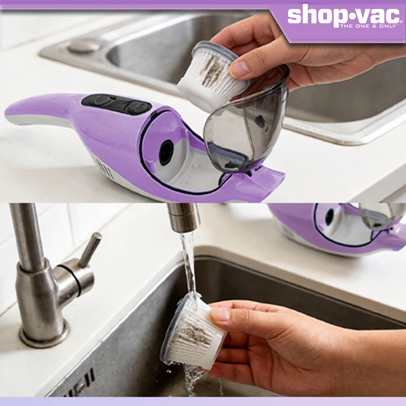 Shop-Vac® DolphPower Cordless Handheld Vacuum - Purple