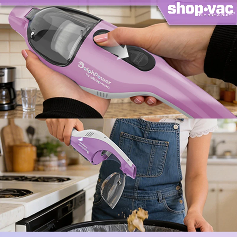 Shop-Vac® DolphPower Cordless Handheld Vacuum - Purple