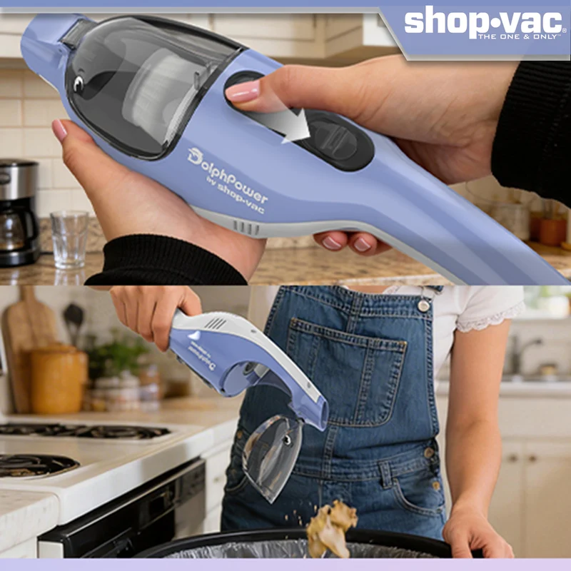 Shop-Vac® DolphPower Cordless Handheld Vacuum - Blue