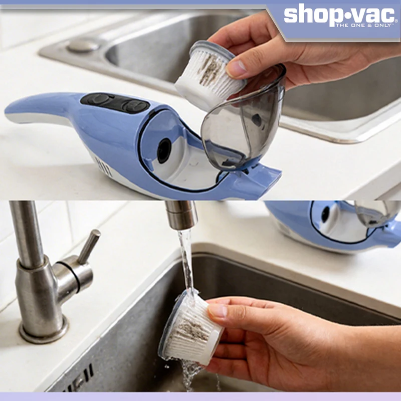 Shop-Vac® DolphPower Cordless Handheld Vacuum - Blue
