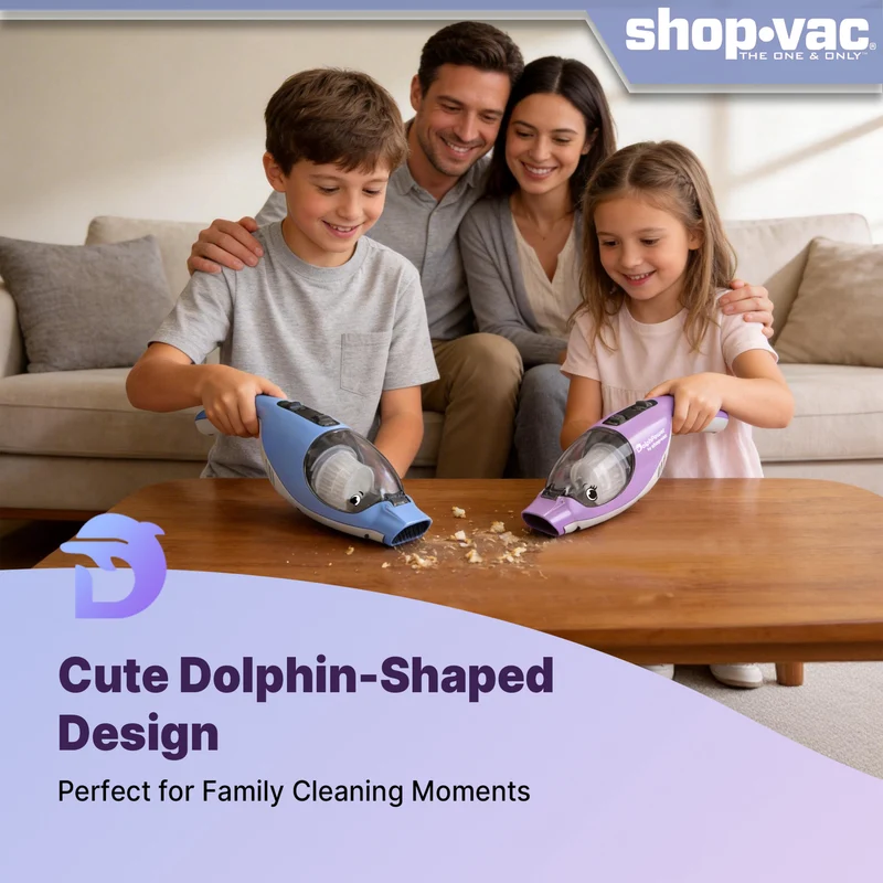 Shop-Vac® DolphPower Cordless Handheld Vacuum - Blue