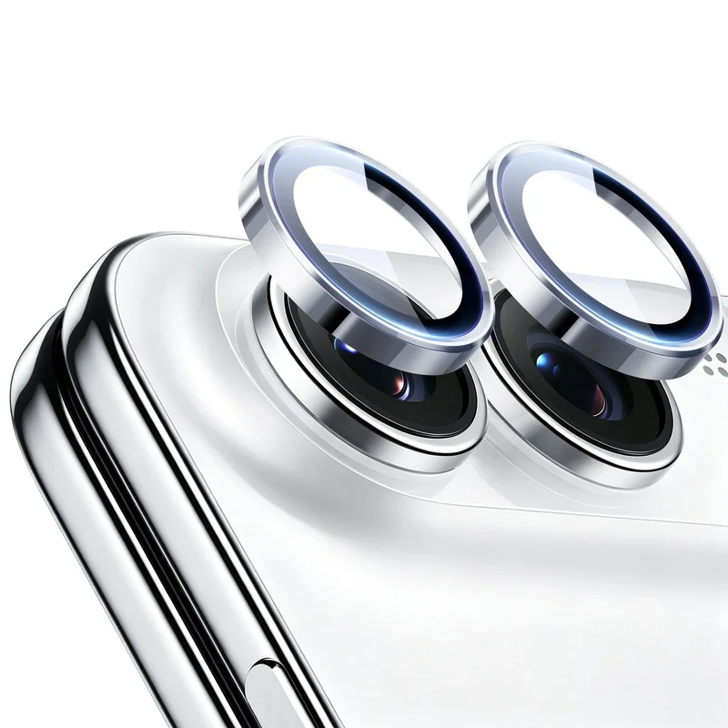 iPhone Duo Armorite® Camera Lens Protector - Silver