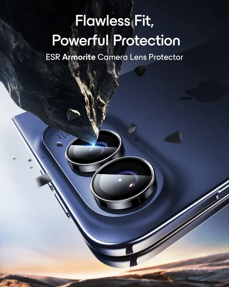 iPhone Duo Armorite® Camera Lens Protector - Black