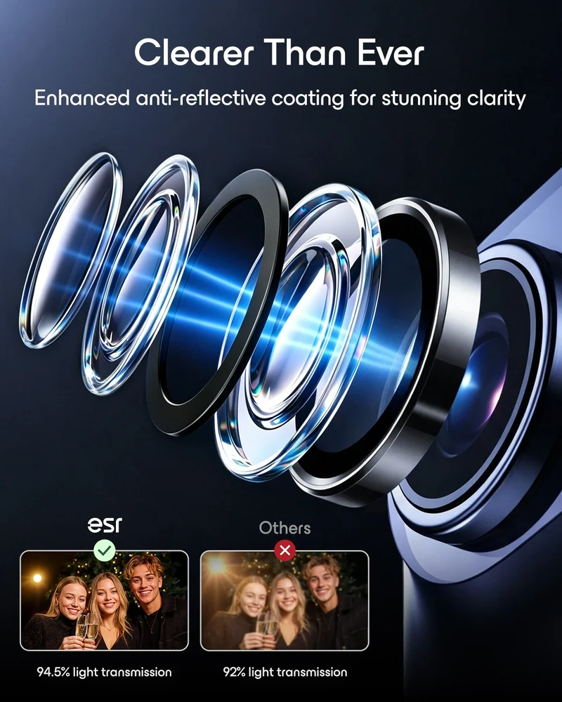iPhone Duo Armorite® Camera Lens Protector - Black