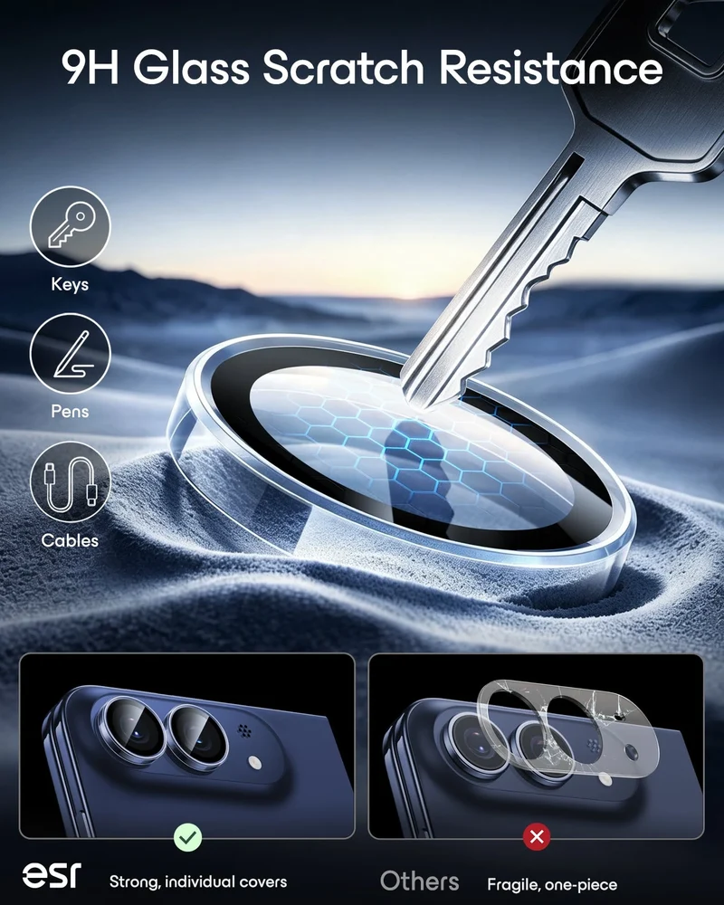 iPhone Duo Armorite® Camera Lens Protector - Clear