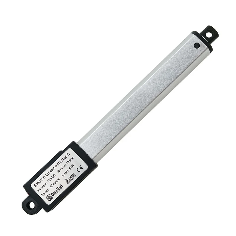 Micro Vérin Électrique 6V 12V 24V Actionneur Linéaire G Course 75mm (Modèle: 0041627)