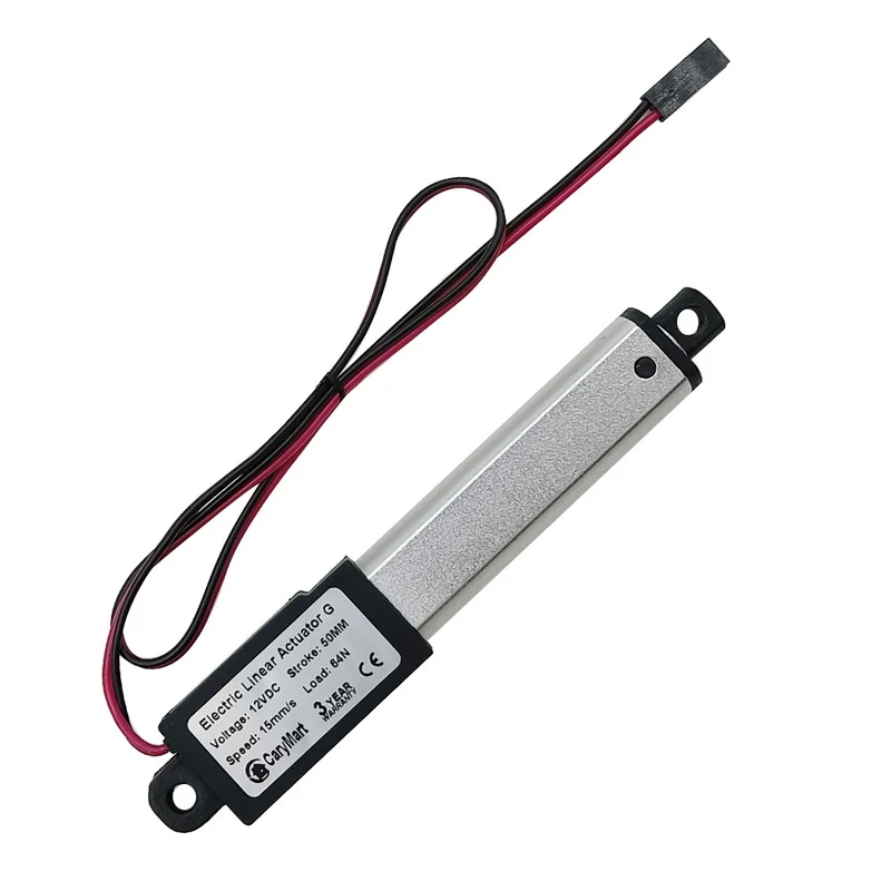 Micro Vérin Électrique 6V 12V 24V Actionneur Linéaire G Course 50mm (Modèle: 0041626)
