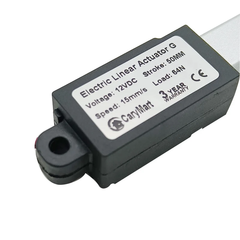 Micro Vérin Électrique 6V 12V 24V Actionneur Linéaire G Course 50mm (Modèle: 0041626)