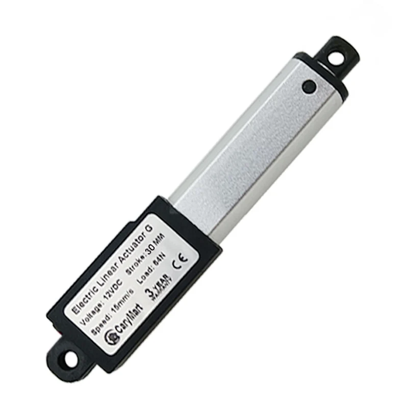 Micro Vérin Électrique 6V 12V 24V Actionneur Linéaire G Course 30mm (Modèle: 0041625)