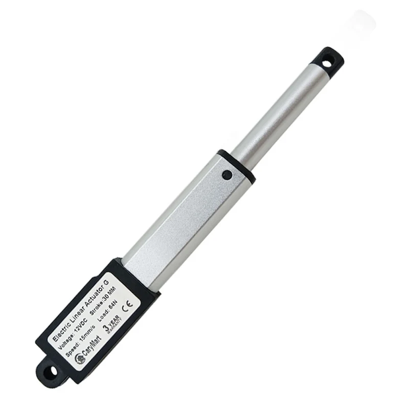 Micro Vérin Électrique 6V 12V 24V Actionneur Linéaire G Course 30mm (Modèle: 0041625)