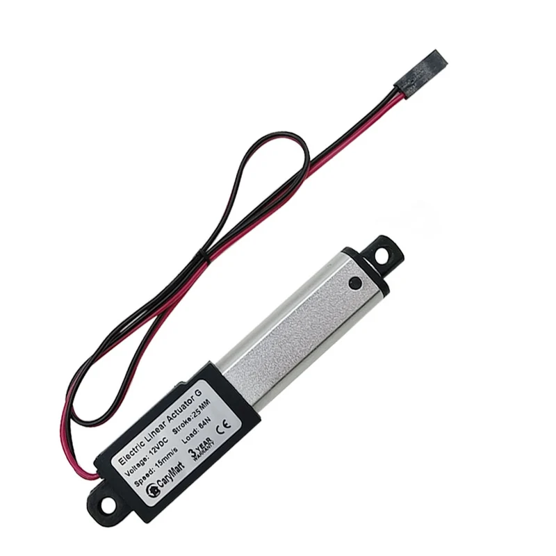 Micro Vérin Électrique 6V 12V 24V Actionneur Linéaire G Course 25mm (Modèle: 0041624)