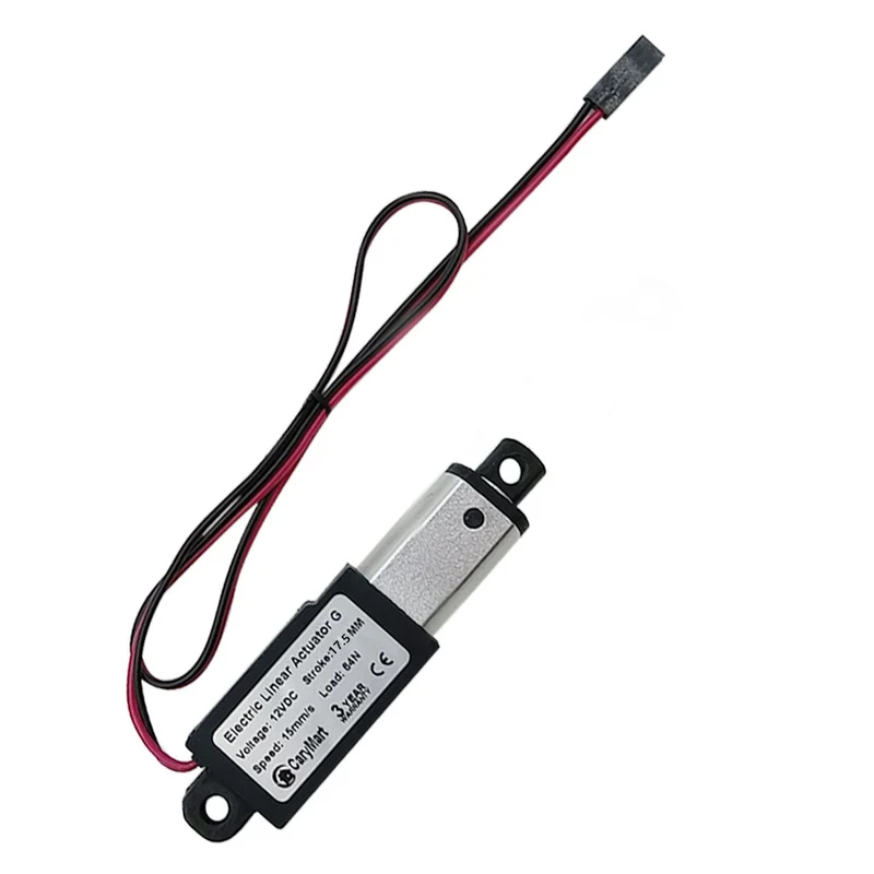Micro Vérin Électrique 6V 12V 24V Actionneur Linéaire G Course 17.5mm (Modèle: 0041622)