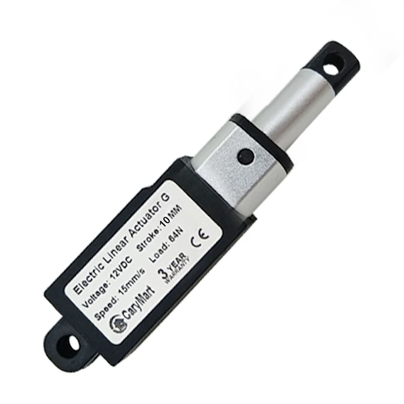 Micro Vérin Électrique 6V 12V 24V Actionneur Linéaire G Course 10mm (Modèle: 0041621)